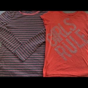 Girls Shirts size large